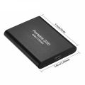 4TB External Hard Drive, Mobile SSD Portable Solid State Drive, Slim Solid State Drive with USB 3.0 C Port for PC, Laptop. 