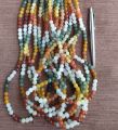 108 Buddhist rosary mixed colour,  ၁၀၈ လုံး ရောင်စုံစိတ်ပုတီး အသေး. 