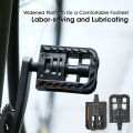 (Preorder)Western Cycling Folding Bike Pedals Mountain Bike Nylon Bicycle Pedals Foldable Bike Platform Pedals Non-Slip Bicycle Parts Multi-function စက်ဘီးခြေနင်းပြား. 