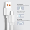 (Preorder)XM (fast charging cable + charger head) 120W fast charging set Fast Charge Charger Fast charging cable type c 6A Super flash charge 1 year warranty. 