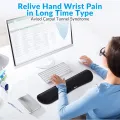 Gimars Premium Keyboard Wrist Rest Pad with High-Density Thicken Enlarge Memory Foam, Anti-Slip Rubber Base and Ergonomic Design for Office, Gaming, Computer, Laptop, Mac, Carpal Tunnel Pain Relief. 