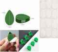 Plant Climbing Wall Fixture Clips Self-Adhesive Plant Fixer Invisible Leaf Shaped Wall Vines Fixing Clips Hook Plant Vine Traction for Home Decoration and Cable Wire Fixing. 