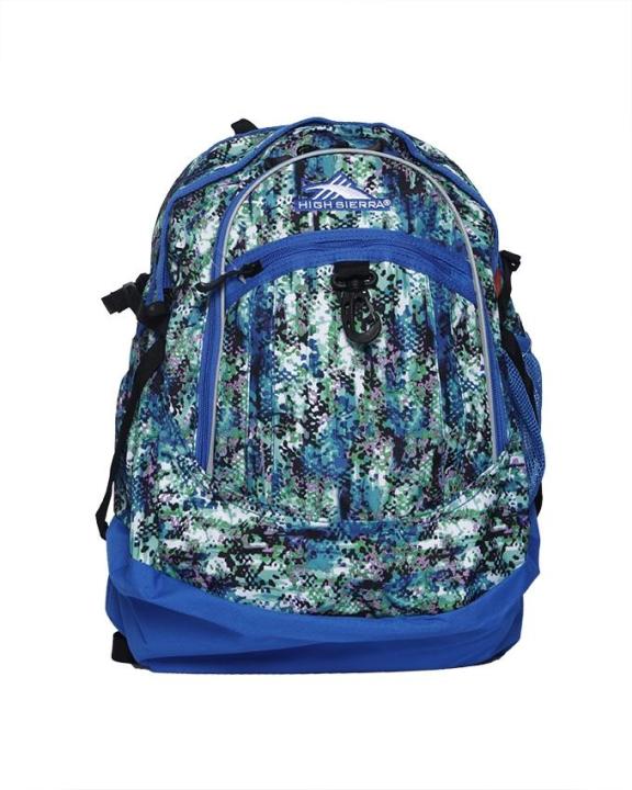 High Sierra Fatboy RVMP Backpack - Python/Vivid Blue/Black