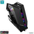 (Preorder)  Tsunami BumbleBee ARGB ATX Tempered Glass Mutant Gaming Computer Case with Ablaze ARGB*4. 