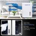 Diamond 70P | Commercial Dehumidifier with Pump 70L/Day, 820W , Up to 1400sqft(360m³), Ionizer ,15ft Drain Pump , WiFi App Control. 