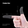 EsoGoal 2PCS Games Finger Set Sweat Proof Gaming Gloves Breathable Mobile Finger Sleeve Touch Screen Game Controller Finger Cover  for Mobile Phone Games. 