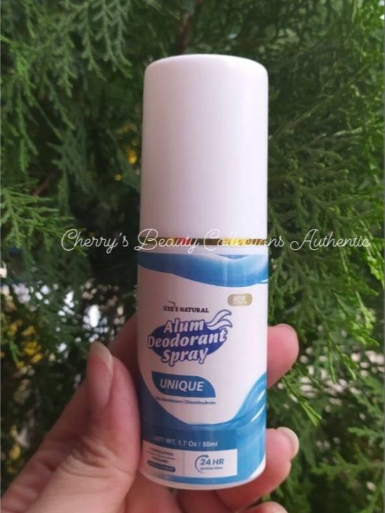 Kee's natural alum deodorant spray (UNIQUE) 100ml
