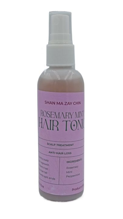 Rosemary Hair Tonic scalp treatment and anti hair loss
