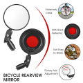 (Preorder)WEST Cycling Wide Range HD Bicycle Rearview Mirror 360 ° Adjustable Handlebar Reflector Mountain Bike Blind Spot Mirror Bicycle Side Mirror  စက်ဘီးနောက်ကြည့်မှန်. 