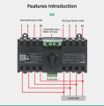 ATS CSQ 4P 63A Automatic Transfer Switch. 