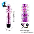 ဂေါ်လီ ၈လုံ တုန်စက်ပါ ကျားအတု Multi-Speed Vibrating Jelly Dildo (Code : F-294). 