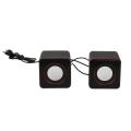 Mini Portable Square Wired USB Audio Music Player Speaker MP3 Laptop PC. 