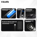 (Preorder) SHALANRA GR288/BR288 Wireless Microphone with RGB Lighting Effects, Professional Karaoke Microphone, Suitable for Outdoor Performances, Professional Wireless Microphone.. 