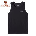 (Preorder) Camel Men's Tank Top, Summer Quick Dry Running Vest အမျိုးသားဝတ်စွပ်ကျယ်အင်္ကျီ. 