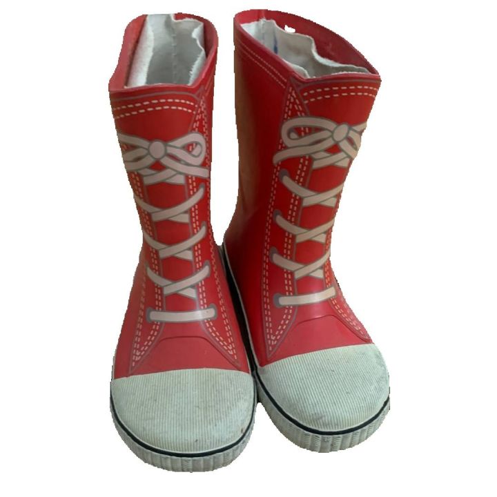Rain Boot PreLoved Outdoor Wear for Baby Girls 17cm Stylish, Durable, and Comfortable Puddle Jumping