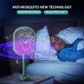 ခြင်ရိုက်ဘတ်တံ (mosquito electric swatter). 