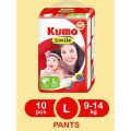 KUMO Baby Diaper (L) 10 Pants. 