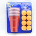Beer Pong - 12 Cups 6 Balls. 