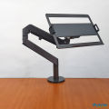 Laptop / Monitor – 2 in 1 Table Mount (With Gas Spring). 