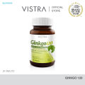 (Preorder)VISTRA Ginkgo Extract Ginkgo 120 mg. (30 tablets) VISTRA Ginkgo 120mg 30 Tablets Vistra Ginkgo Extract Ginkgo 120 mg 30 tablets. 