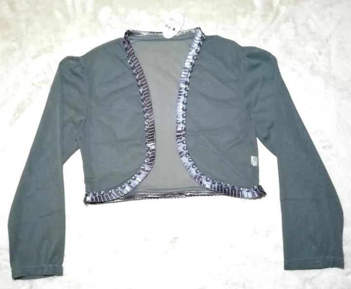 Myanmar9 Fashion Crop-Top Long Sleeve Slim with sequence (စီးကြင့္ လက္ရွည္ ကိုယ္လံုးေပၚ အေပၚထပ္လက္ရွည္)