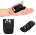 Bike Repair Tool Kit, Bicycle Repair Tool Kit Multifunction Puncture Repair Kit Fix Tool with Patch Kit and Tire Levers. 