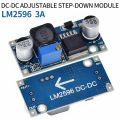 LM2596 DC-DC 3A step-down power module buck converter. 