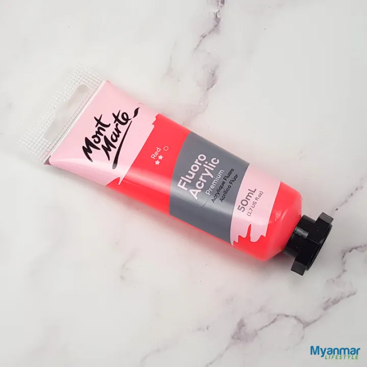 Red%20-%20Fluorescent%20Acrylic%20-%20%2050ml%20-%20Mont%20Marte%20-%20Image%205