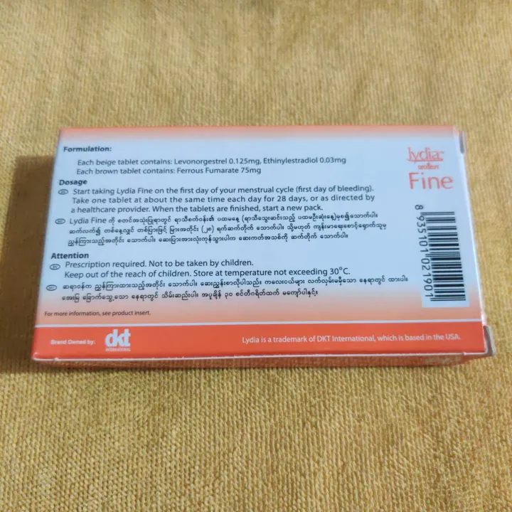 Lydia%20Fine%20Oral%20contraceptive%20Pills%20personal%20care%20-%20Image%203