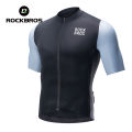 (Preorder) Rockbros Men's Cycling Shorts Lightweight Breathable Contrast Color Cycling Jersey 3 Pockets Slip Mountain Bike Road Bike Riding Clothing အားကစားအင်္ကျီ. 