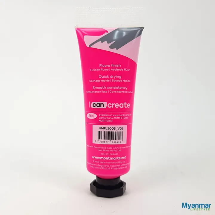 Magenta%20-%20Fluorescent%20Acrylic%20-%20%2050ml%20-%20Mont%20Marte%20-%20Image%204