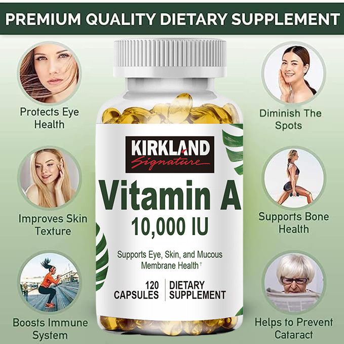 (Preorder)KIRKLAND%20Vitamin%20A%20Capsules%20Vision%20Health%20-%20Image%203