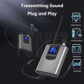 🎙️ ကြိုးမဲ့မိုက်ခရိုဖုန်း📟🔴UHF Wireless Microphone With Bodypack 50M Transmitter Mini Lapel Head Portable Receiver For Cameras and Phone MIC-UHF-02🗣️. 