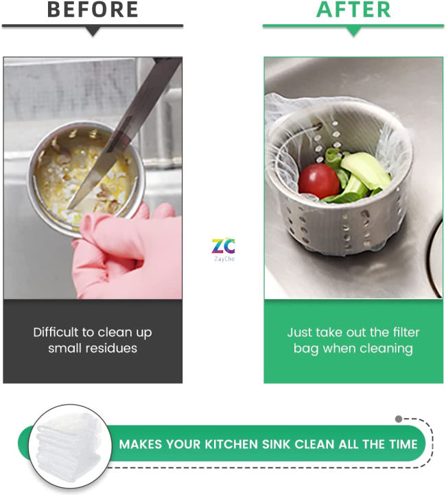 Kitchen%20Sink%20Strainer%20Mesh%20Bag%EF%BC%8C25%20PCS%20Sink%20Strainer%20Bag,%20Disposable%20Sink%20Drain%20Filter%20Bags%20for%20all%20Sizes%20of%20Sink%20Strainers%20for%20Kitchen%20and%20Bathroom%20-%20Image%205