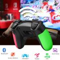 Tech Infinite T-23 Wireless Controller Ergonomic Design Bluetooth Gamepad for Window PC and Nintendo Switch Game Controller with Vibration and Wake Up Macro Programming Handle  3 Levels of Turbo Speed Adjustable Vibration Intensity. 
