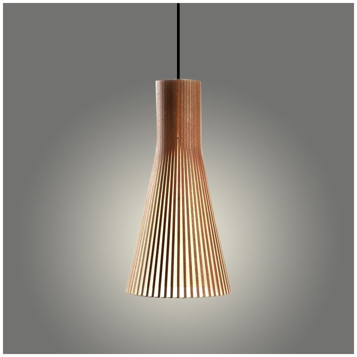 Secto Wood Pendant Light