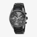 (Preorder) EMPORIO ARMANI Men's Watch Model AR5889 Classic Men's Black Sportivo - Black အမျိုးသားလက်ပတ်နာရီ. 