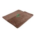 Brown Microfiber Cleaning Cloth Absorbent Car Washing Towel Polish Cloth 42 x 65cm. 