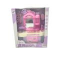 မှန်တင်ခုံအသေး (beauty playsets) Purple. 