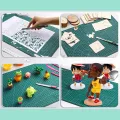 A4/A3/A2/A1 Self Healing Cutting Mat | Cutting Pad | Craft Cutting Board | Non-Slip Surface For Fabric | Double Sided Line Guides Self Healing Craft Mat | Desk DIY Handmade Stickers Cutting Plate Office Supplies | PVC Patchwork Cut Pad Durable Tools. 