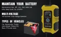 Foxsur 12V10A 24V5A Lithium Iron GEL Lead Acid AGM LiFePo4 Motorcycle Car Battery 7-stage Smart battery charger. 