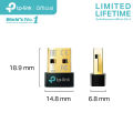 (Preorder) TP-Link UB500 Bluetooth 5.3 Nano USB Adapter Bluetooth receiver - transmitter from PC to Bluetooth devices. 
