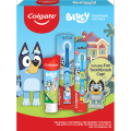 Colgate Bluey Gift Set, 1 Powered Toothbrush, 1 Manual Toothbrush, ToothpasteColgate Bluey Gift Set, 1 Powered Toothbrush, 1 Manual Toothbrush, Toothpaste. 