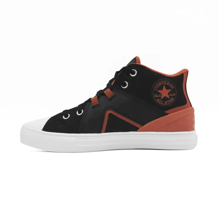 CONVERSE CTAS FLUX ULTRA MID BLACK/ORANGE | Shop.com.mm
