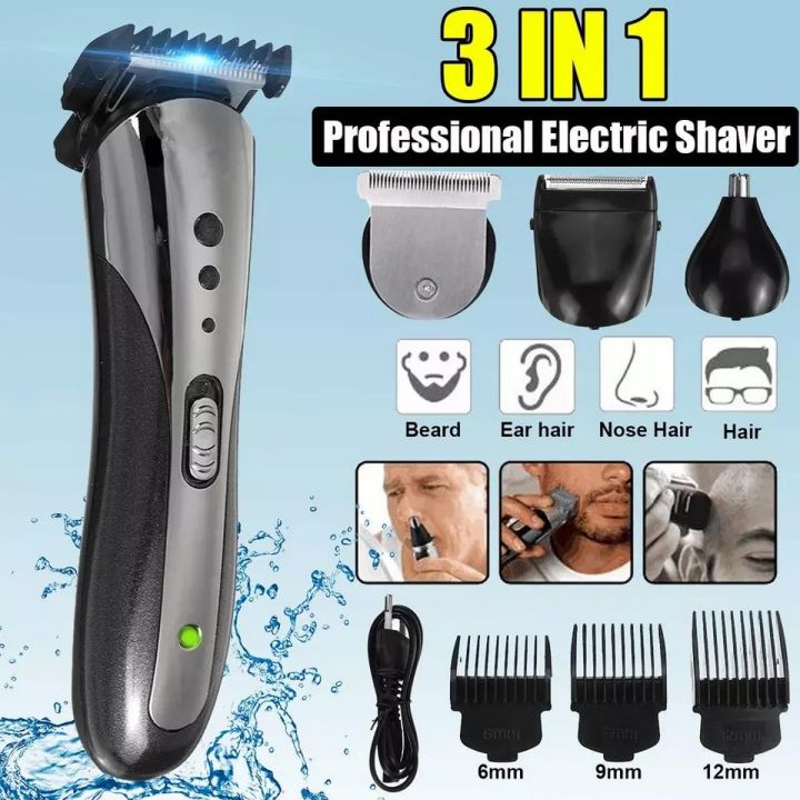✂3 in1 Kemei hair clipper ခေါင်းရ်ိတ်စက်