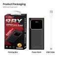GADGET MAX - RAY PD Series 30000mAh PD+QC Fast Charging Power Bank (PD 20W+QC 22.5W). 