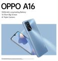OPPO A16, Model 2023, New Packing; Ram4GB+ Rom64GB; Side Fingerprint; Back Camera 13MP+2MP+2MP;Front Camera 8MP;  One Year Warranty. 