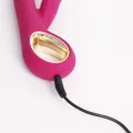 Lealso 10 speed Waterproof Rechargeable G-Spot Rabbit Vibrator. 