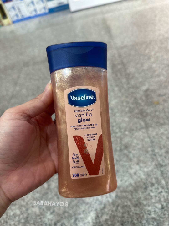 (Preorder)Vaseline%20Intensive%20Care%20Vanilla%20Glow%20Sunlit%20Shimmer%20Body%20Oil%20200ml.%20Vaseline%20Vanilla%20Shimmer%20-%20Image%203