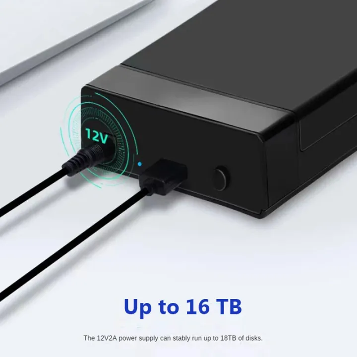 2.5/3.5%20inch%20plastic%20screw-free%20USB%203.0%20SATA%20desktop%20serial%20port%20hard%20drive%20enclosure%20supports%2016TB%20external%20power%20supply%20-%20Image%208